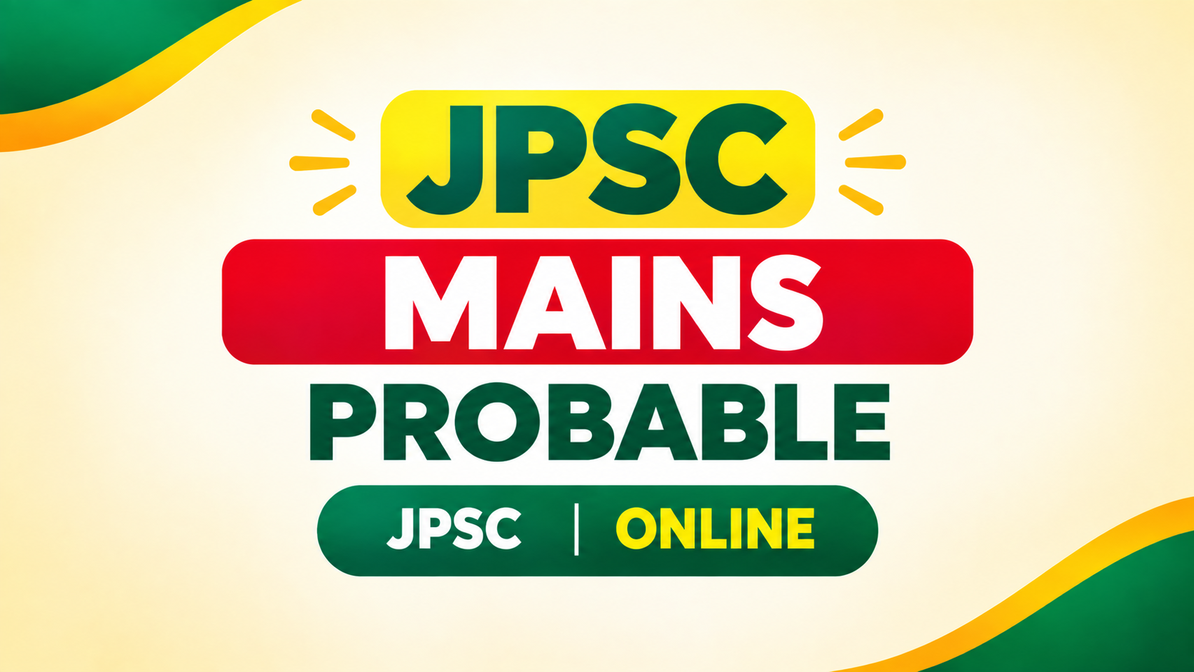 JPSC Mains Probable JPSC Mains Probable...